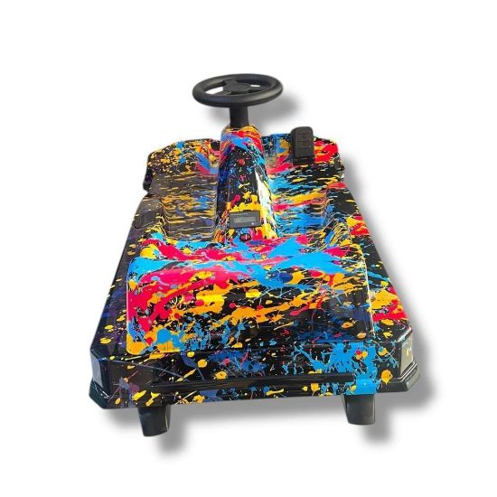 صورة سكوتر كريزي 36 فولت بطبعة ملونة